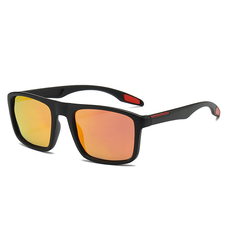 YD1004 Black and Red Frame Orange mercury