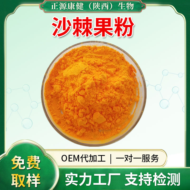 沙棘果粉 沙棘果食品级低温冷萃提取物 水溶性沙棘果粉 现货原料
