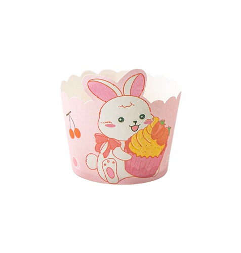 Children's cupcake paper cup Children's Day packaging box cup cartoon cute plug-in heat-resistant muffin cup