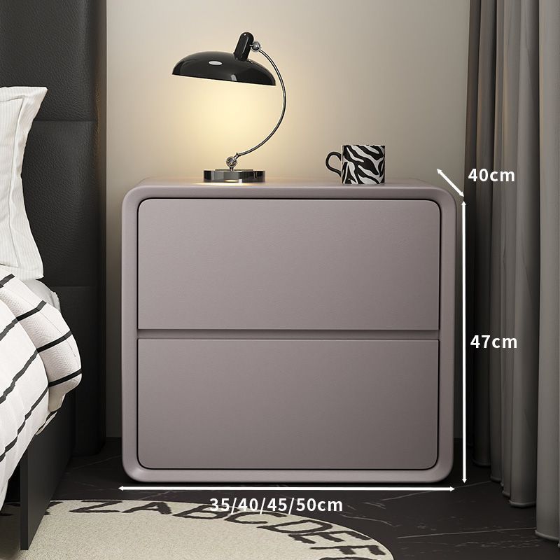 Mesa de té de madera sólida de alta calidad, mesa de cabecera de cama negra, gabinete de viento silencioso, gabinete simple de almacenamiento moderno, dormitorio simple