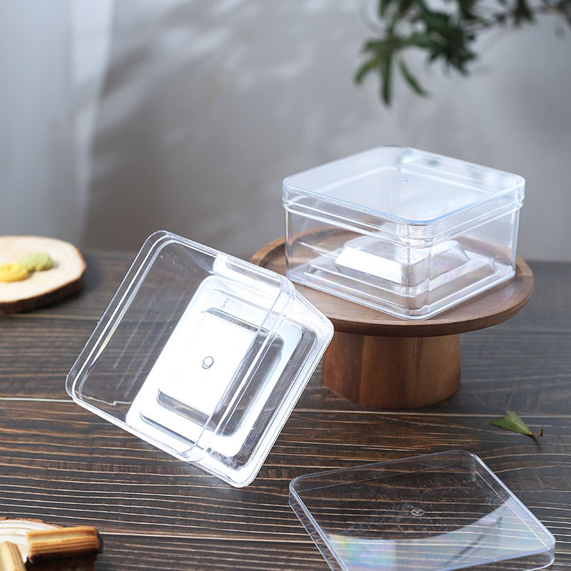 食品包装盒350ml牛肉粒曲奇饼干糖果蛋糕糖果鱿鱼塑料包装盒