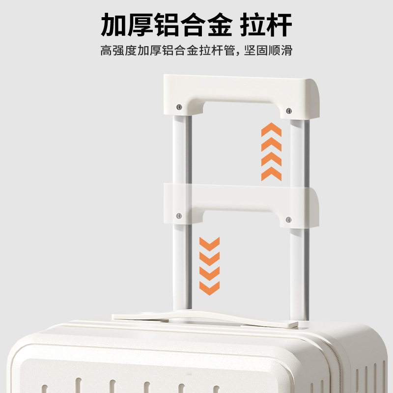 Maleta de gran capacidad 24 cajas de tracción de moda multifuncional caja de contraseña 28 pulgadas estudiantes fuerte viaje caja de embarque 20