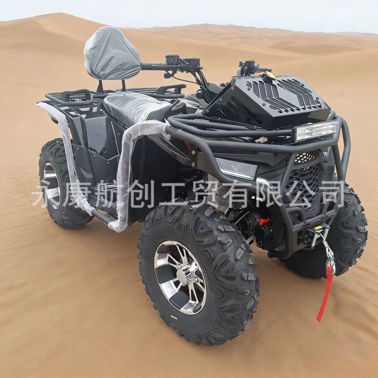 Fábrica de fuente 402CC cuatro tracción coche de playa de doble asiento todo terreno ATV de cuatro ruedas motocicleta granja coche eléctrico
