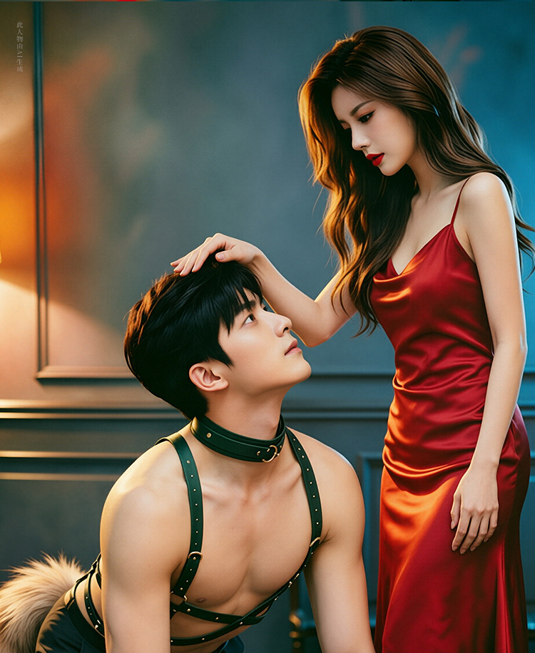 SM Couple Interaction Set with Gag Ball, Handcuffs and Flirtation Props — detail image 36