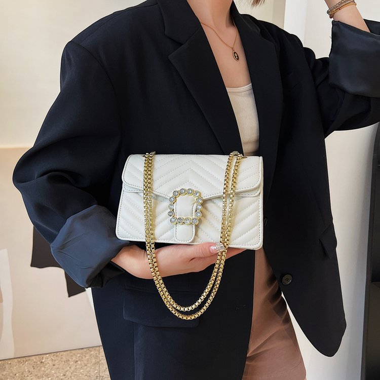 2023 verano nuevo bolso de hombro crossbody pequeño bolso cuadrado bolsa de hombro tamaño libre costura