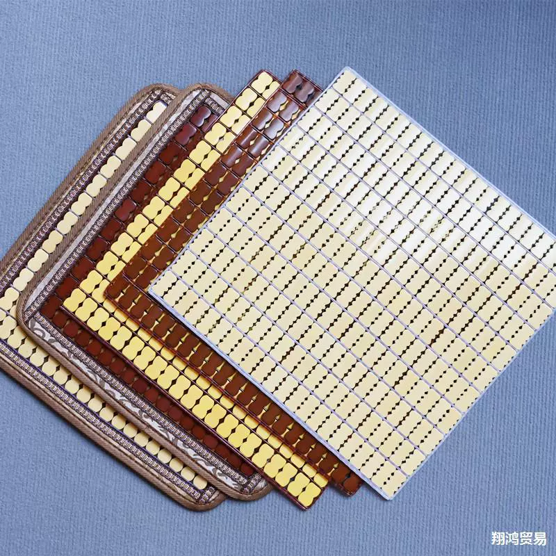 Летние маджонг коврики сиденья подушка сиденья подушка сиденья офисный стул стул дышащая подушка для задницы автомобиля бамбуковая подушка сиденья охлаждение коврик для льда