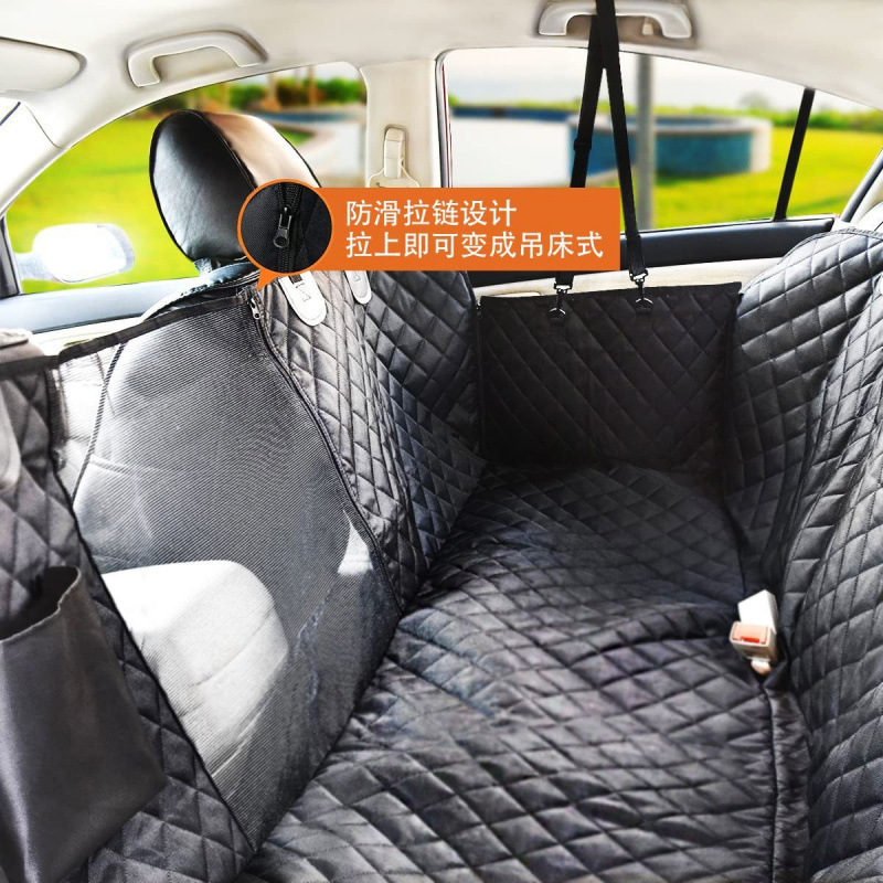 & cojín de automóvil de mascotas asiento trasero cojín de automóvil para perros perros perros de tamaño mediano antisucio aislamiento de artefactos de automóvil