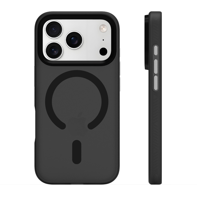 适用苹果17pro手机壳新款磁吸磨砂肤感tpu防摔抗指纹iPhone保护套|undefined