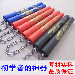 Nunchakus Sponge Stick Novice Nunchakus Children Taekwondo Beginner Training Props Children Adult Training Factory
