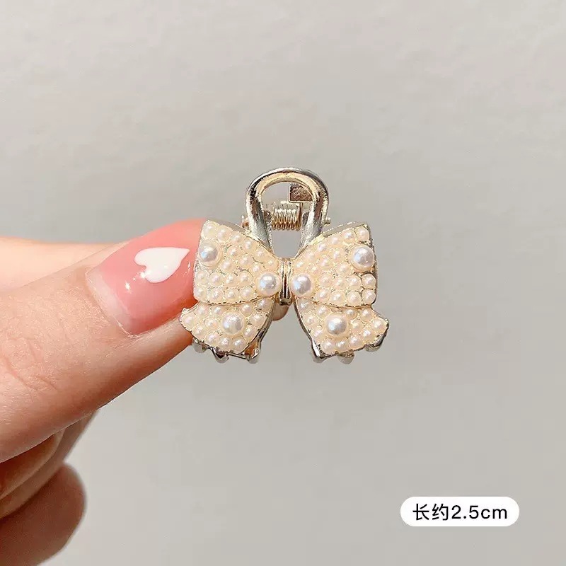 6022 doble pajarita perla