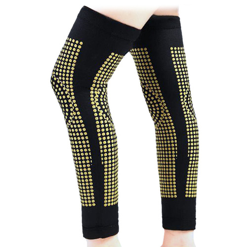 Extended autumn and winter mugwort double-sided knee pads for warmth, cycling and sports knee pads, indoor and outdoor leg protection products for men and women