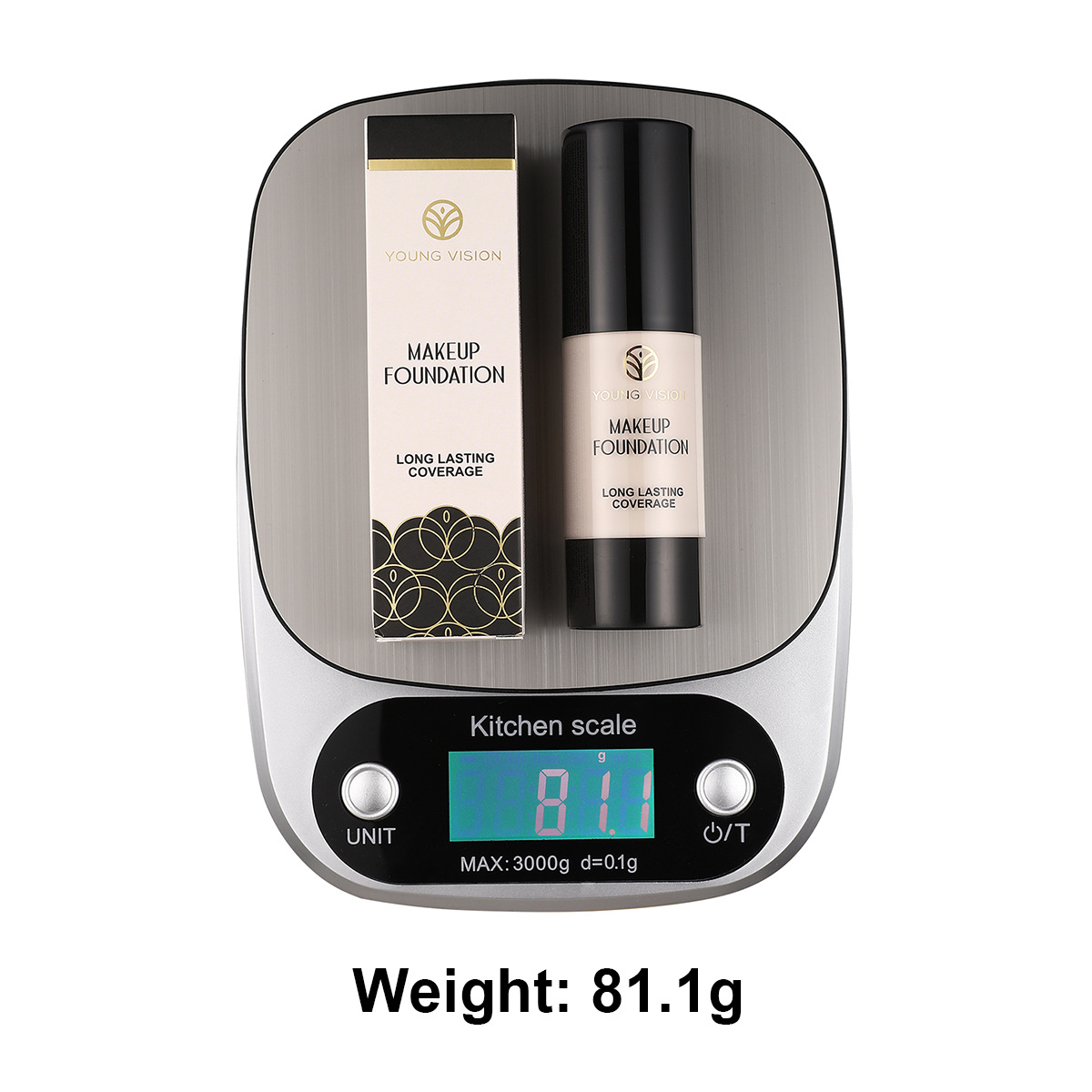 YOUNG VISION Press Foundation Matte, non-smudge, contouring and facial modifying Foundation details Picture