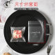 ins style transparent frosted snowflake crisp packaging bag cranberry cookie bag baking independent self-adhesive bag