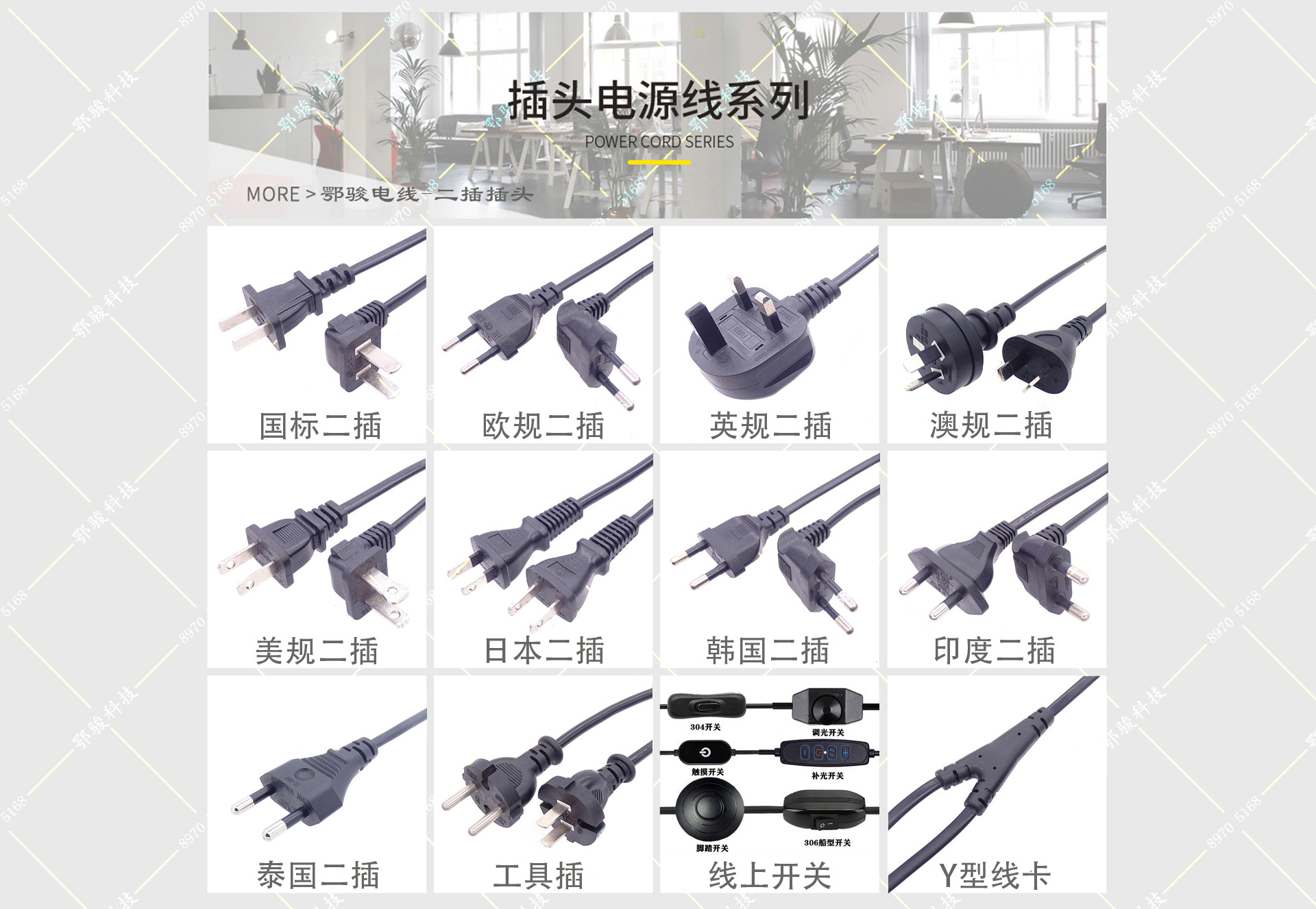 二插电源线