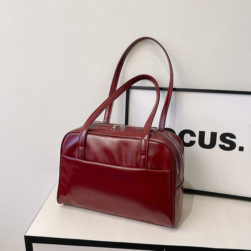 Niche Texture Underarm Bag for Spring and Summer 2025, Korean Official Bag, Versatile and Large Capacity, Shoulder and Hand Carry