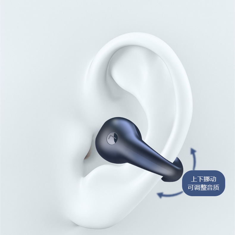 クロスボーダー対応、遅延ゼロのイヤークリップ型Bluetoothゲーミングヘッドセット、ノイズキャンセリング、独自設計のテクノロジーセンス溢れるワイヤレスデザイン|undefined