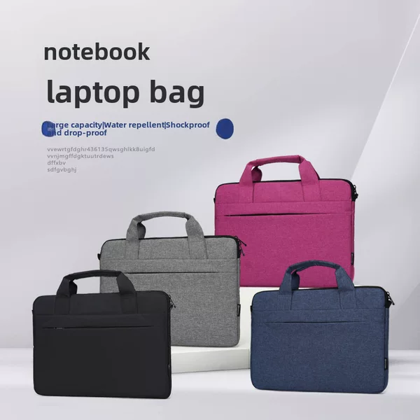 Qingxi Laptop Bag Men's and Women's Portable Shoulder Bag Liner Bag Huawei 13/14/ 15.6inch Tablet Bag