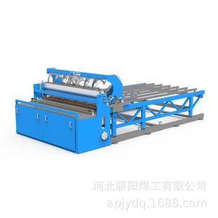 Automatic fence welding machine CNC fence row welding machine highway fence black wire galvanized wire welding machine