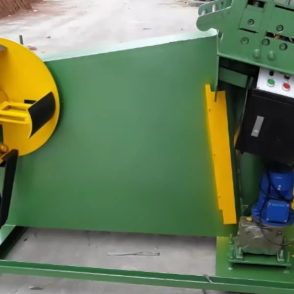 二合一材料架整平机卷料开平机自动送料矫正机送料器送料机平整机