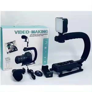 Mini luz de relleno de carga compacta, soporte de disparo para teléfono móvil, luz de relleno de video corto, luz de tofu en vivo selfie