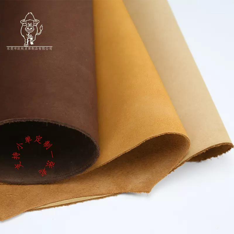 工厂直销真皮小单定制疯马皮油蜡皮外贸订单复古风皮料头层牛皮钱