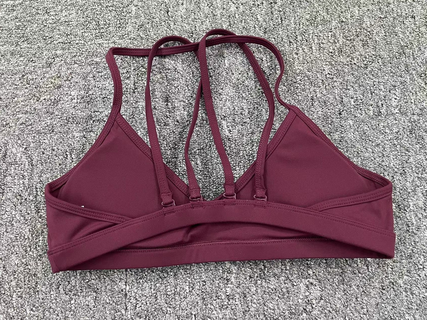 59g Weight Sleeveless Sleeve Length Nylon Fabric Type Short Top Length Halter Crisscross Tank Tops Type Gym, Yoga Occasion Halter Neck Neckline Solid Color Pattern Sports Style Sports Solid Color Nylon Halter Neck Active Tops Halter Crisscross Tank 28