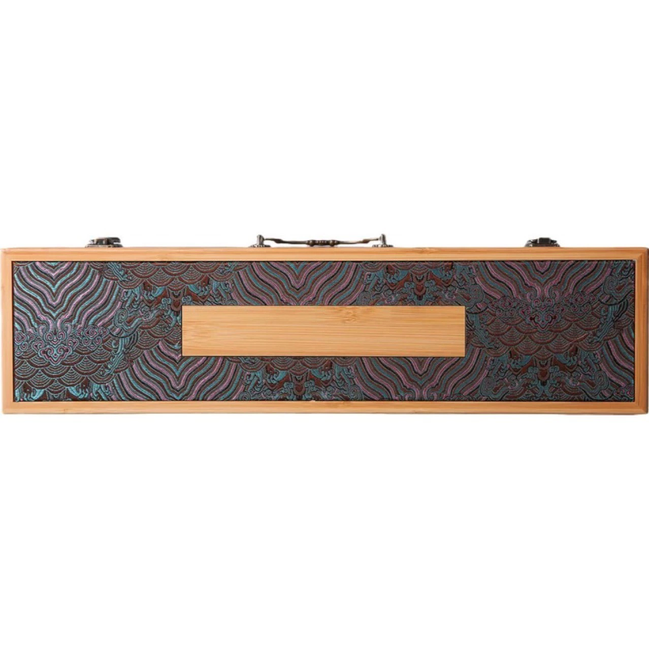 Ретро деревянная коробка для каллиграфии и рисования с откидной крышкой, прямоугольная коробка для хранения каллиграфии и рисования, портативная упаковочная коробка для каллиграфии и рисования