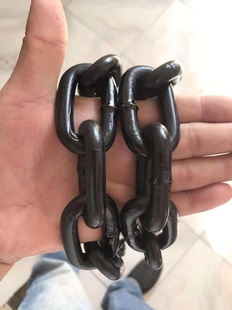 J8 Anti-Theft Chain Chain Guardrail Thickened Iron Chain Chain Galvanized Iron Guardrail River Guardrail Iron Chain Chain Landscape G3