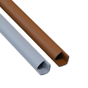Ll Self-Adhesive Durable Cable Duct Surface-Mounted Storage Hidden Fan-Shaped Duct Pvc Wire Floor Duct Triangular Wall Corner