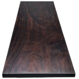 Южноамериканская черная персиковая древесина черная чайная таблица сплошное дерево оригинальное деревянное столовое офис офис чайная панель Wujin смола североамериканская современная минималиста
