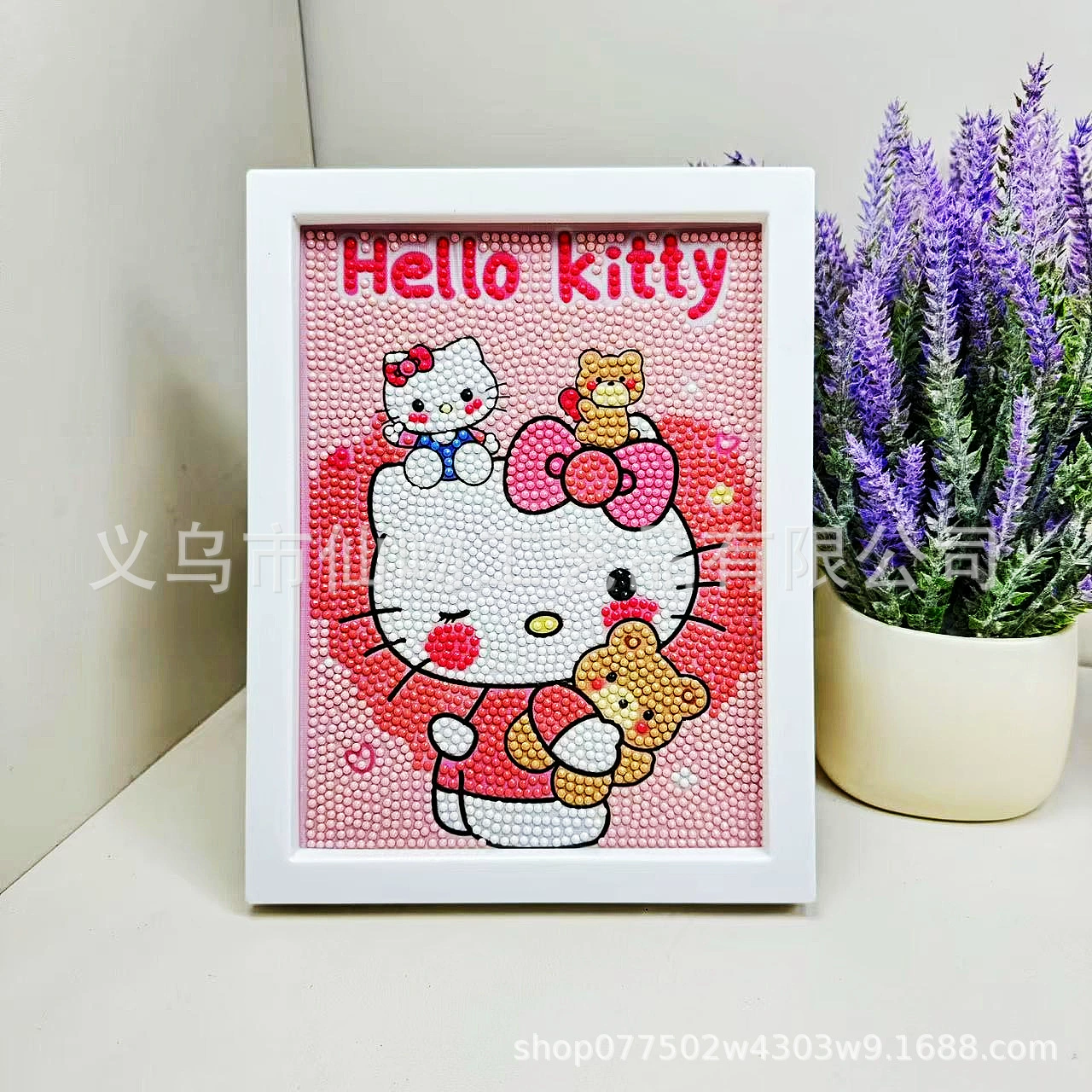 Набор для алмазной живописи Sanrio Kuromi, 17×22 см пластиковая рамка, набор для творчества DIY для детей