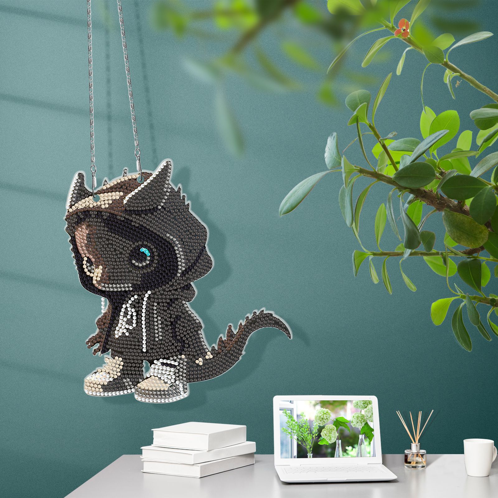 Diamante pintura de guirlandas DIY perimetral Diamante pintura de nuevo anillo 5D perforación bordada pintura decorativa puede ser distribuida al por mayor