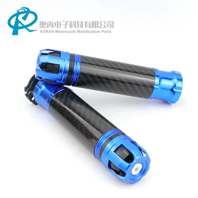 Rubber Cover, Motorcycle Handle Cover - pvc-box-blue