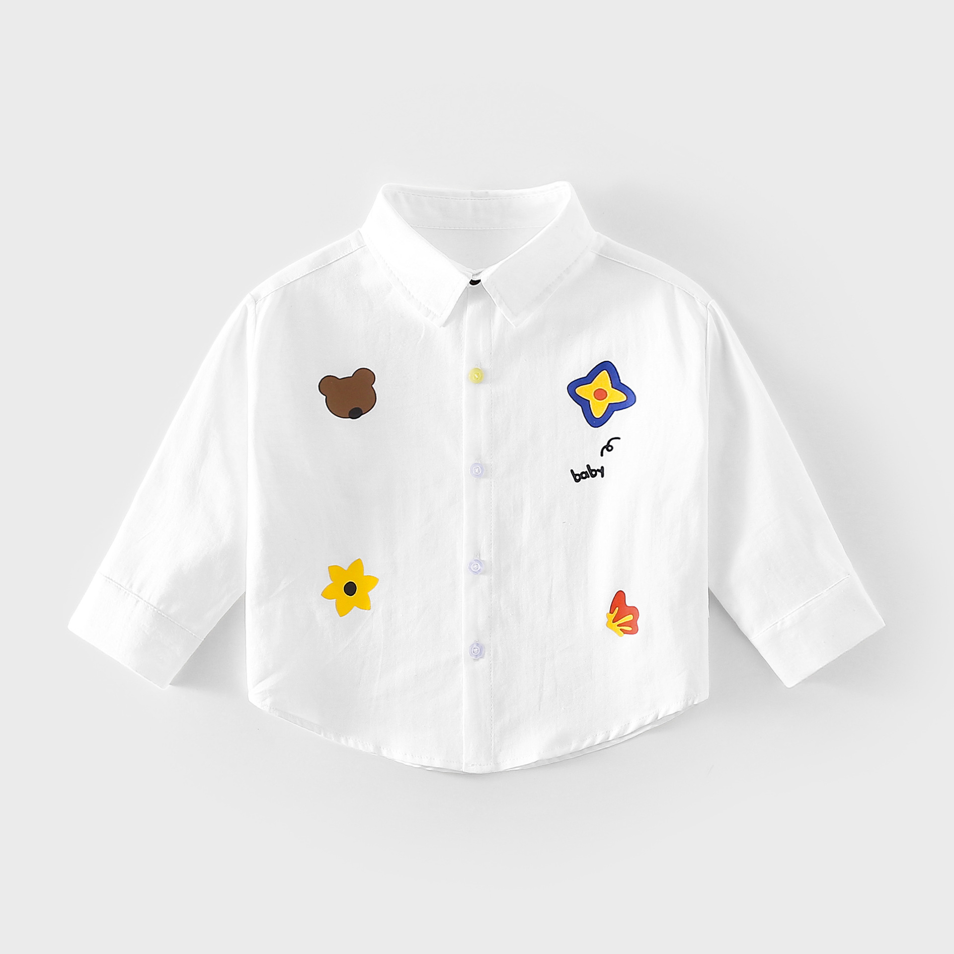 童趣贴布【白】 / 80cm