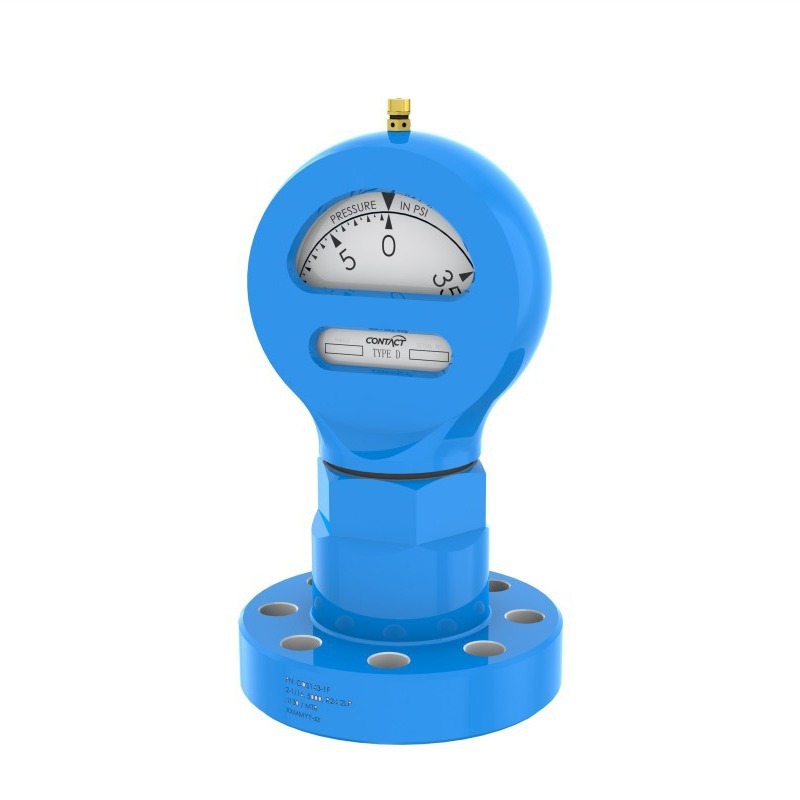 法兰式泥浆表法兰压力表2-1/16 法兰式泥浆压力表