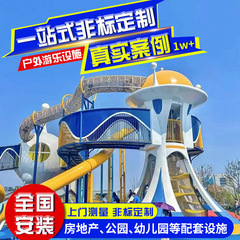 ステンレス鋼のスライド、廊下橋、遊具、景勝公園、非標準のカスタマイズされたコミュニティ機器、屋外の大型拡張