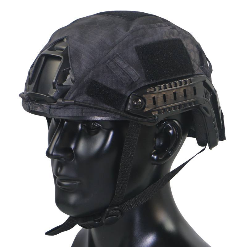 Casco rápido cubierta de casco juego cubierta de casco protector camuflaje cubierta de sombrero accesorios de modificación casco de camuflaje cubierta de tela de casco de bicicleta