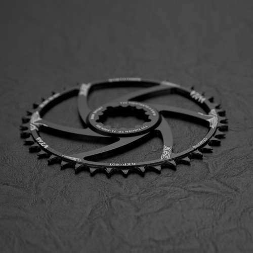 VXM Mountain Bike GXP Positive/Negative Chainrings Speed Link Direct Mount 32T40T Single Plate Chainring Offset 3mm
