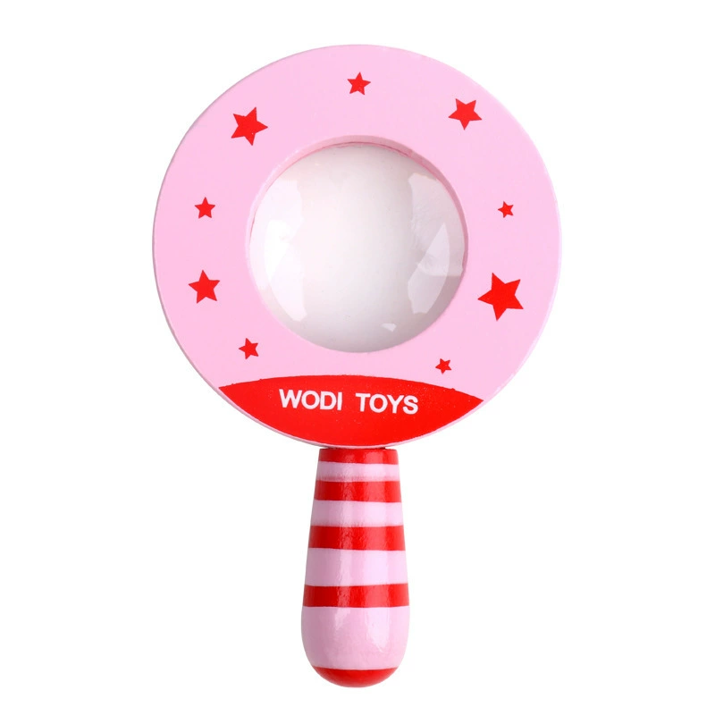 Деревянная детская Лупа HD Новые развивающие игрушки портативные Новинки подарки Amazon взрывает науку и образование оптом