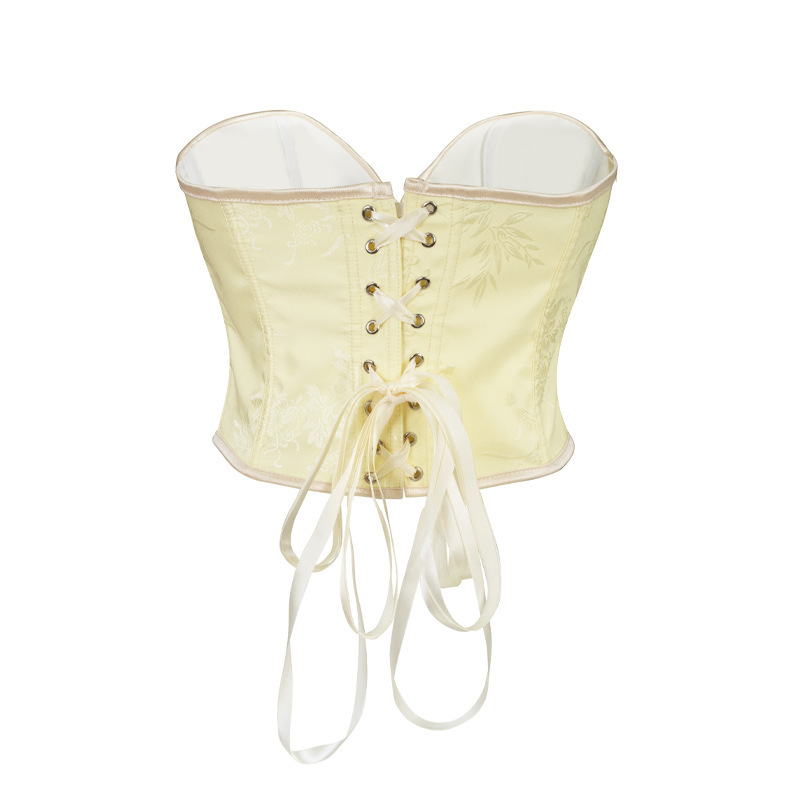 Nuevo corte transfronterizo abdominal retraído chaqueta soporte de pecho cintura exterior para usar el pecho