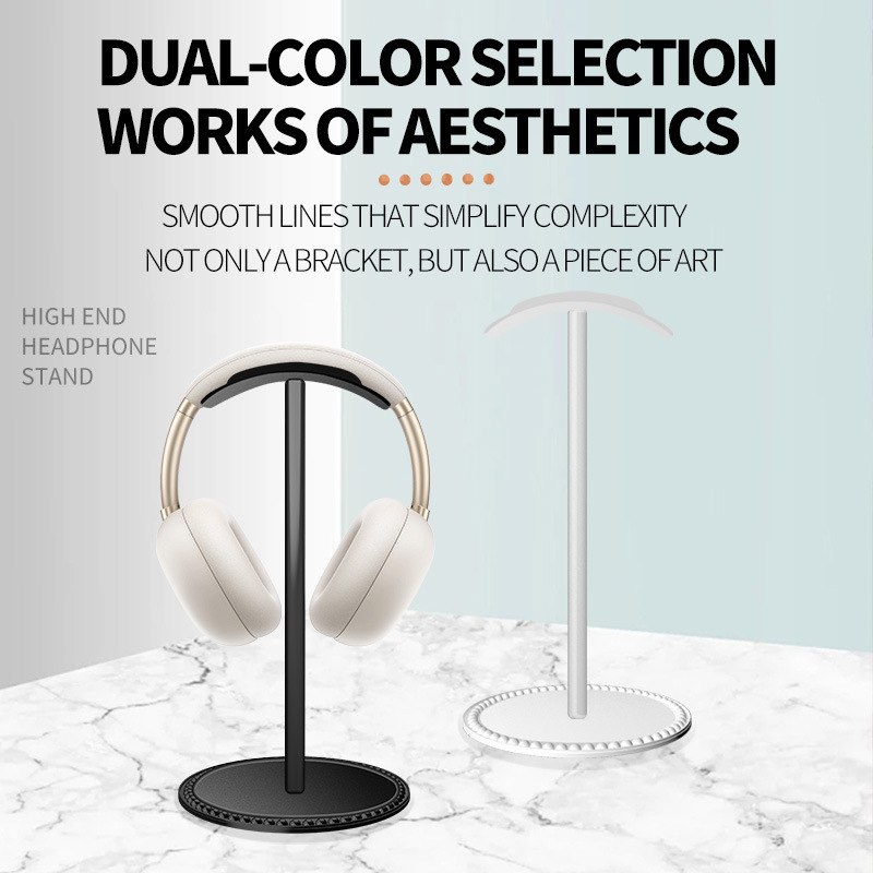 跨境专供头戴式耳机支架耳机展示架耳麦收纳架Headphone Stand|undefined