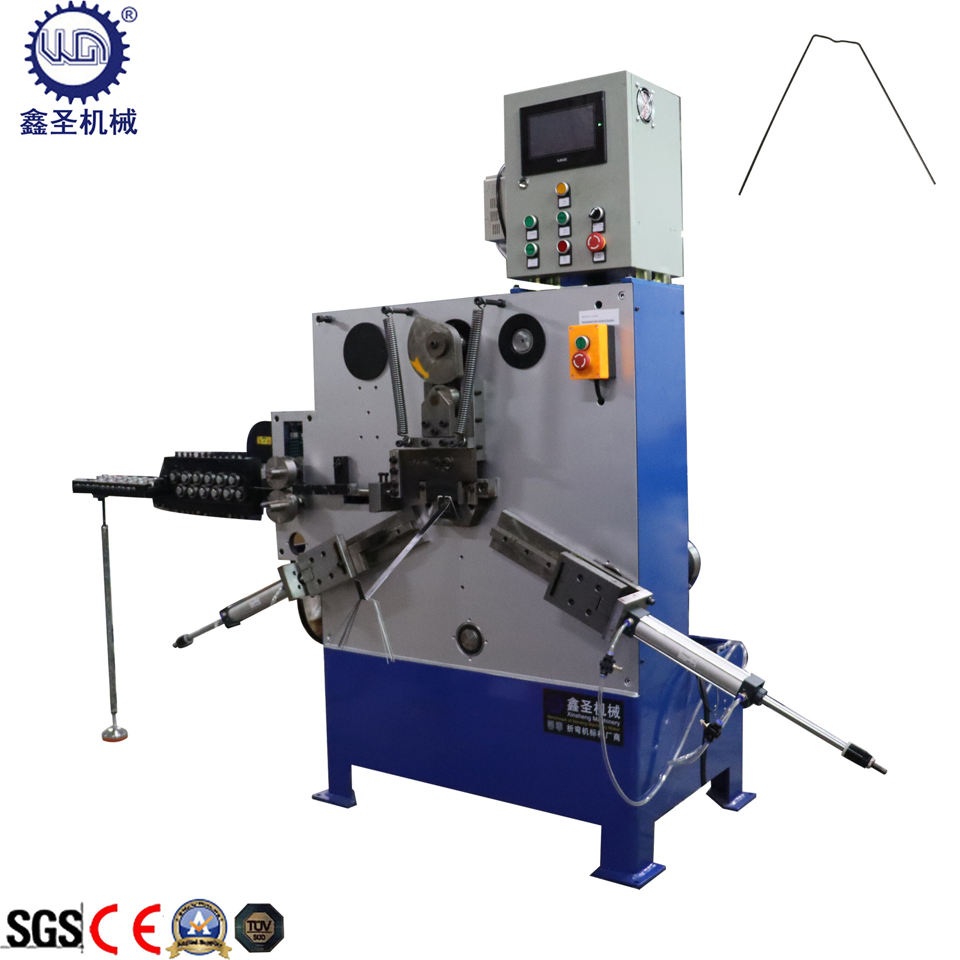 工厂直供机械式2.0mm不锈钢丝折弯机小型液压金属线材成型机现货