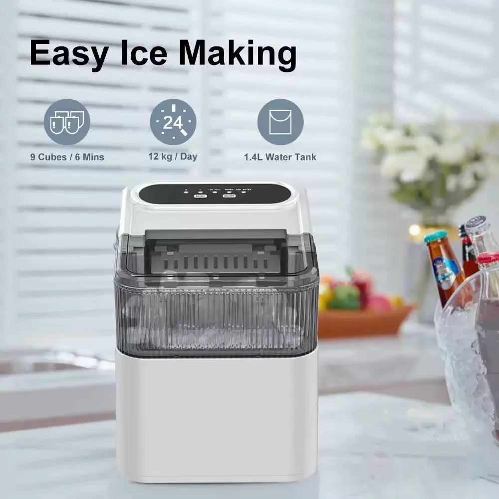 110 В за границей, полностью автоматическая машина для производства льда, уличная бытовая мини-машина для производства льда для студентов, домашняя маленькая машина для производства льда