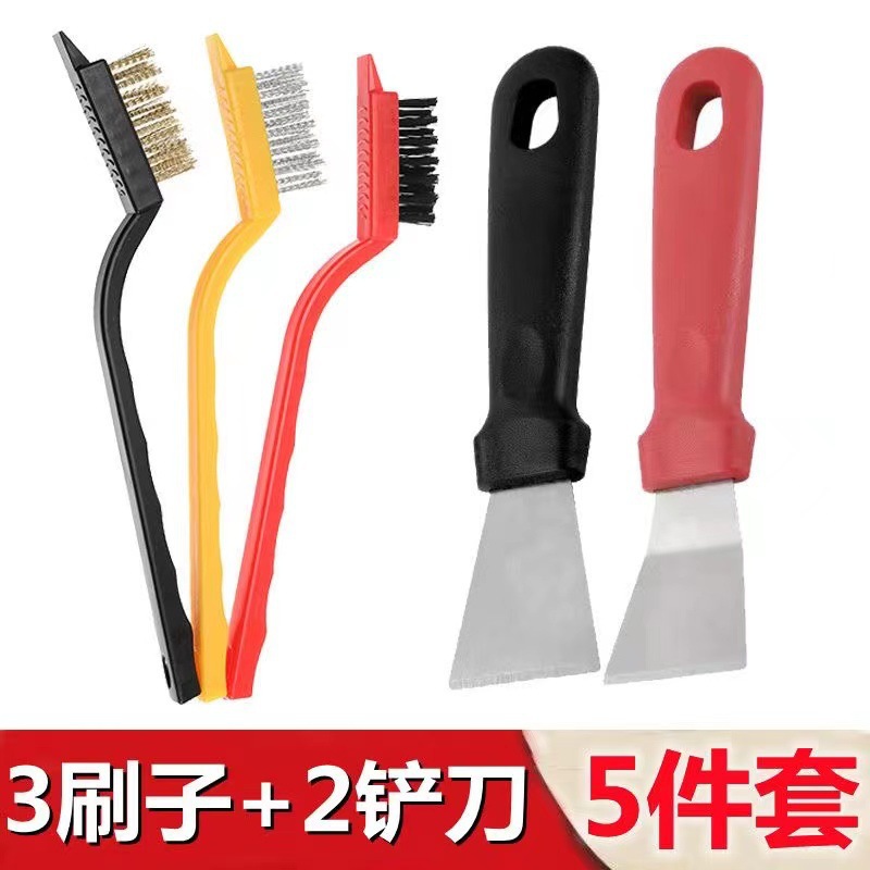 Wholesale Kitchen Stove Brush Gas Stove Brush Strong Decontamination Brush Rust Removal Polishing Range Hood Cleaning Brush