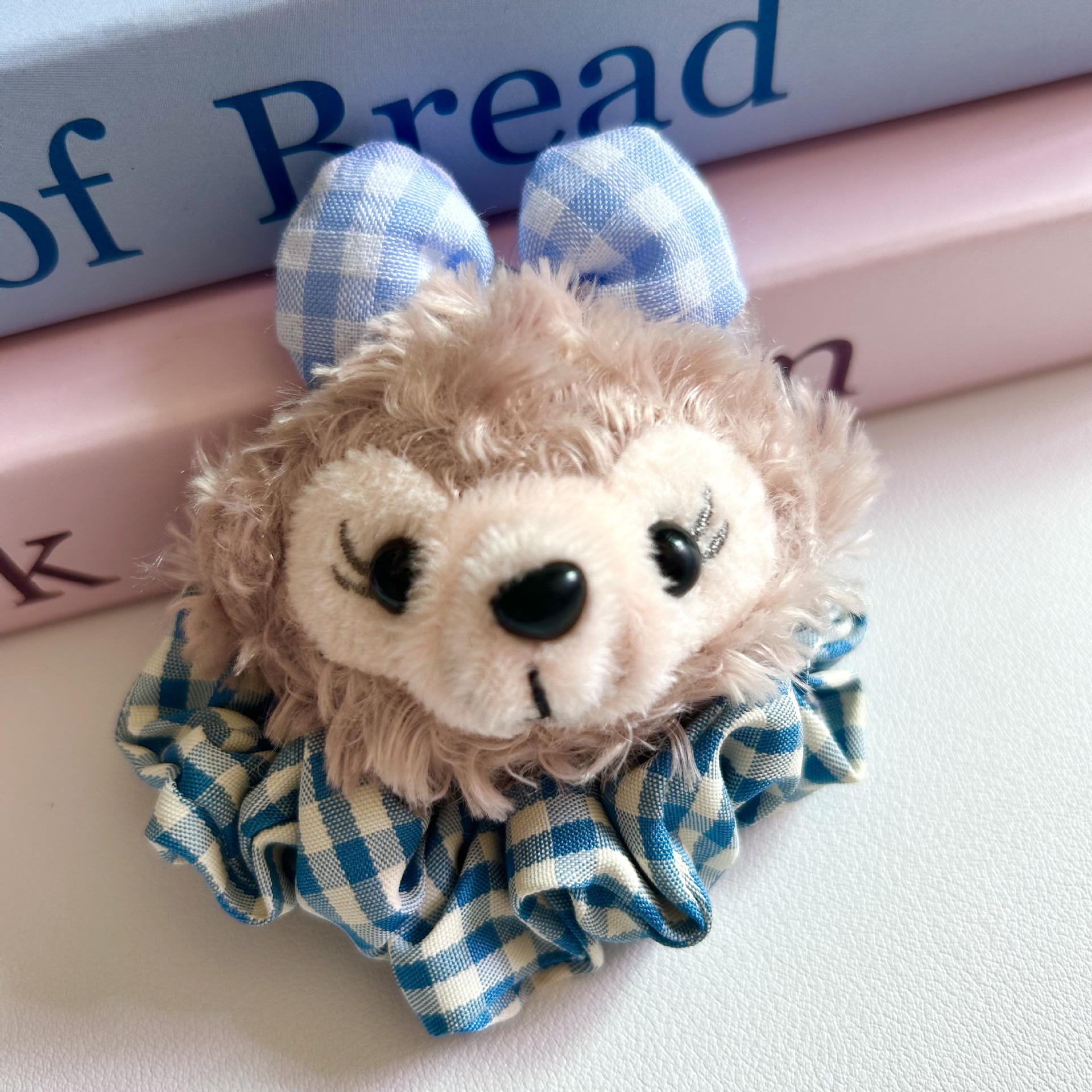 Bonito anillo de cabello de Shirley Mei estilo universitario JK viento muñeca cuadrilátero rojo <unk> <unk> clip de boca japonés joyería de cabello mujer