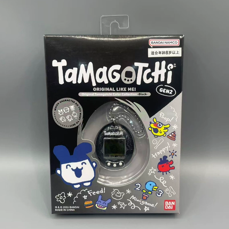 Игрушка виртуальный питомец Bandai Tamagotchi Connection — реплика и подключаемые модели, разные цвета (12 коробок)