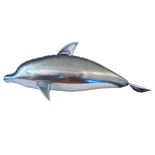Remote Control Aerial Flying Large Inflatable Dolphin with Changeable Pattern and Color Holiday Shopping Mall Outdoor Indoor Atmosphere Props