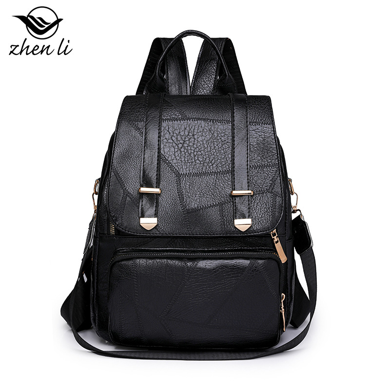 Damski plecak ze skóry ekologicznej na co dzień i do pracy_voghion.com