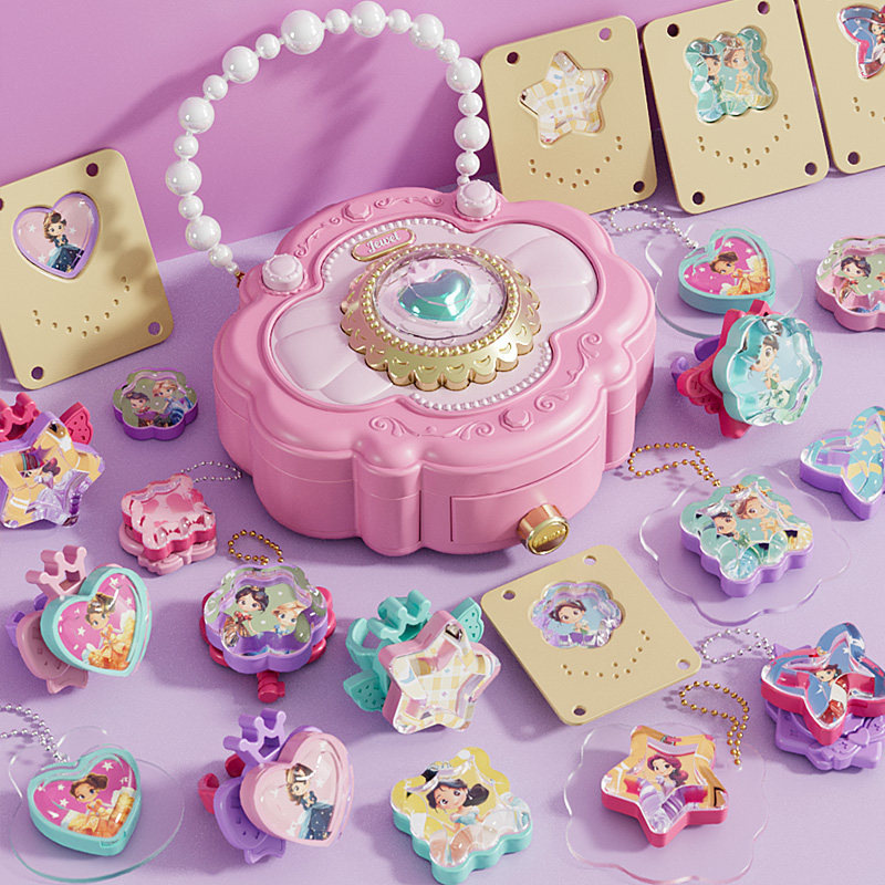 Juguetes versátiles para niños, juegos educativos de simulación, muñecas portátiles hechas a mano, máquina de pegatinas Guka DIY, regalo de Año Nuevo.