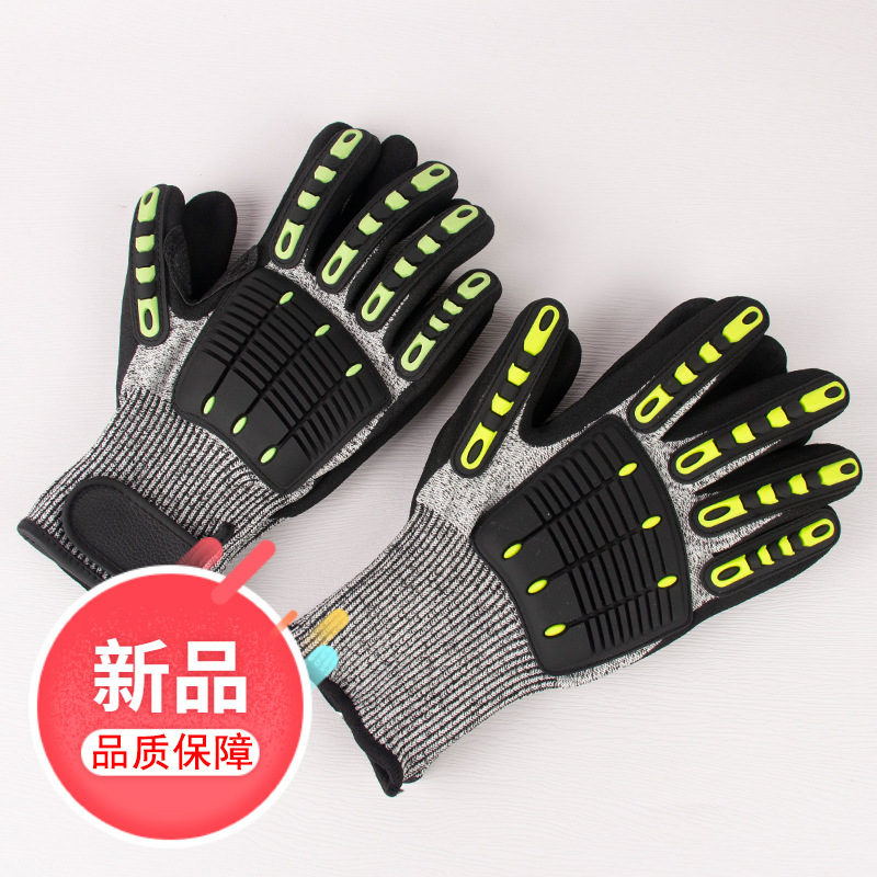 Guantes de Ciclismo de una Pieza con Envío Directo, Anti-Corte, Anti-Pinchazos, Anti-Impactos, Anti-Colisión, Rescate Mecánico, Antideslizantes, para Escalada al Aire Libre, Resistentes al Desgaste